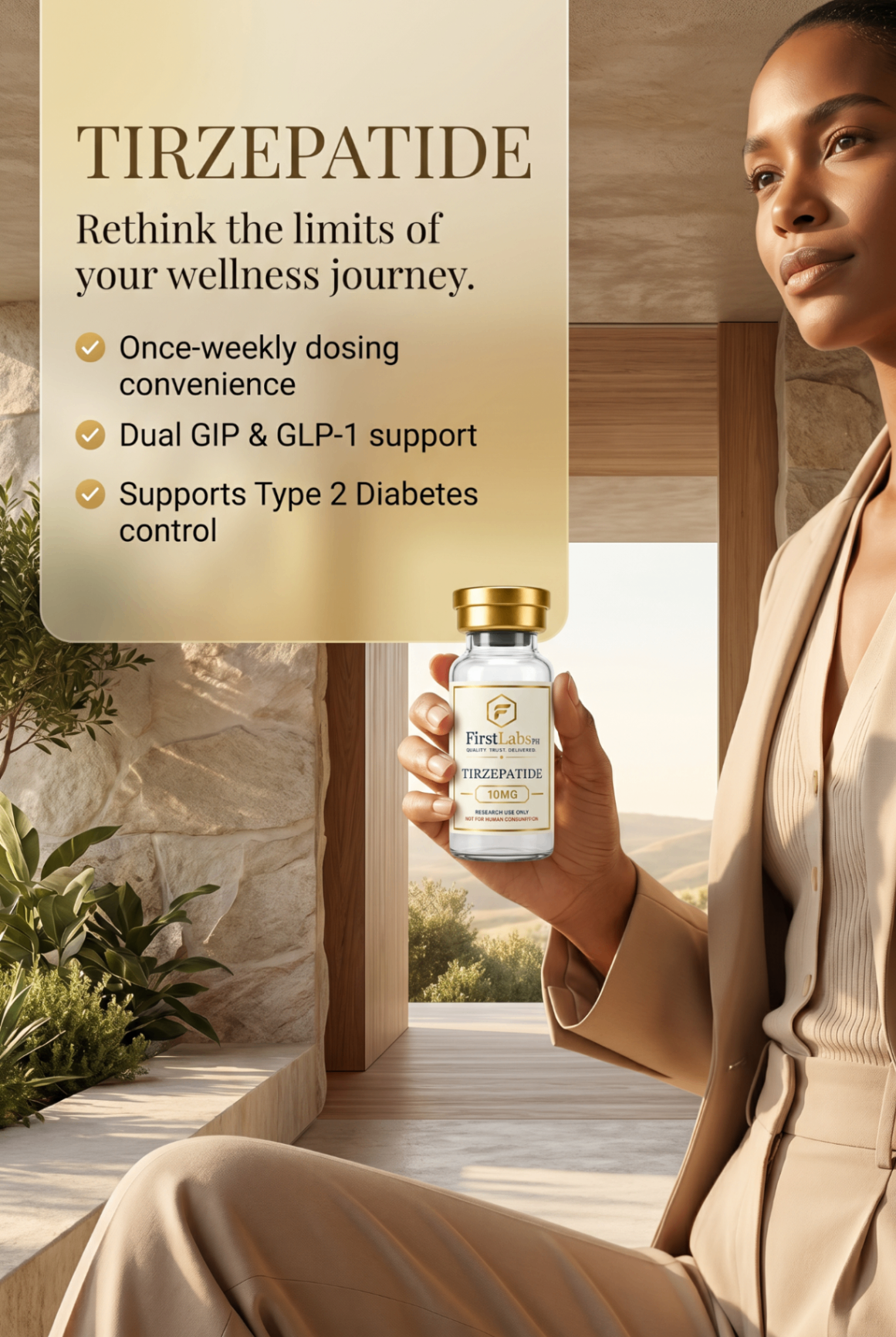 Tirzepatide Lifestyle Poster poster preview