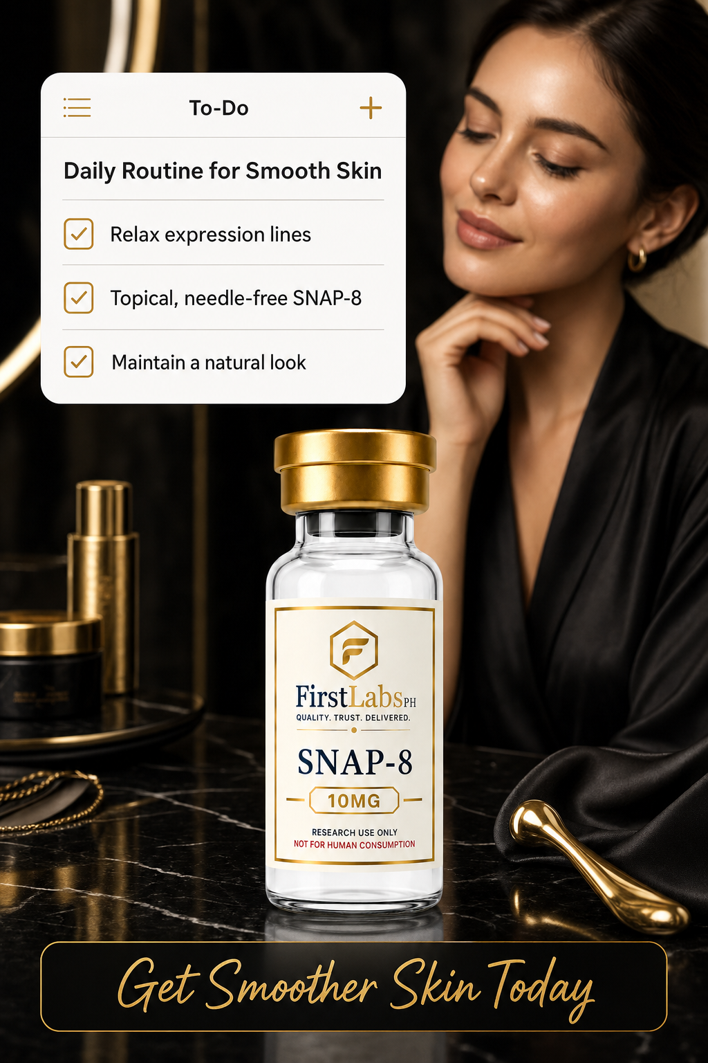 SNAP-8 10mg — expression line research peptide