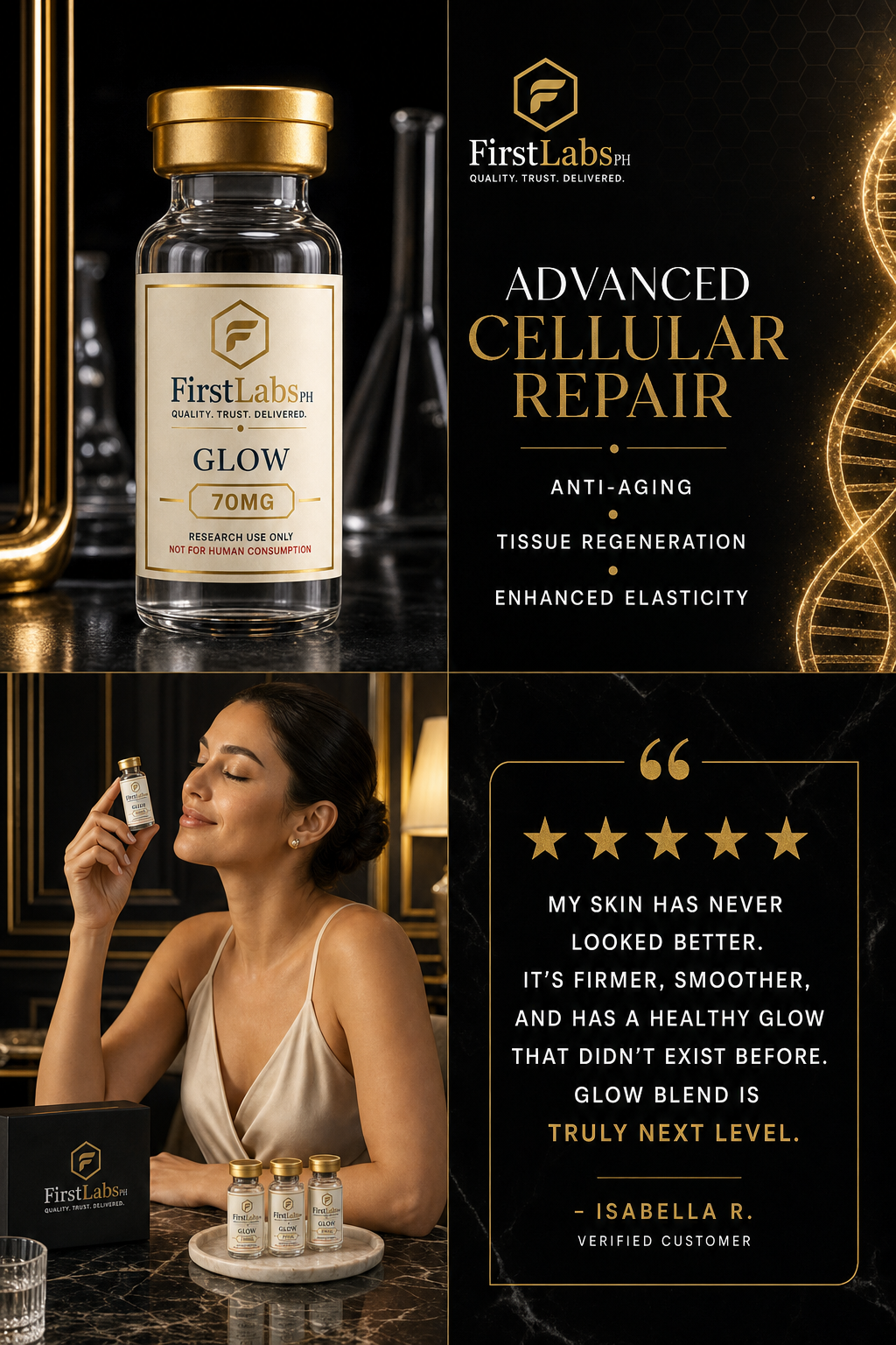 Glow Blend Cellular Repair Poster poster preview